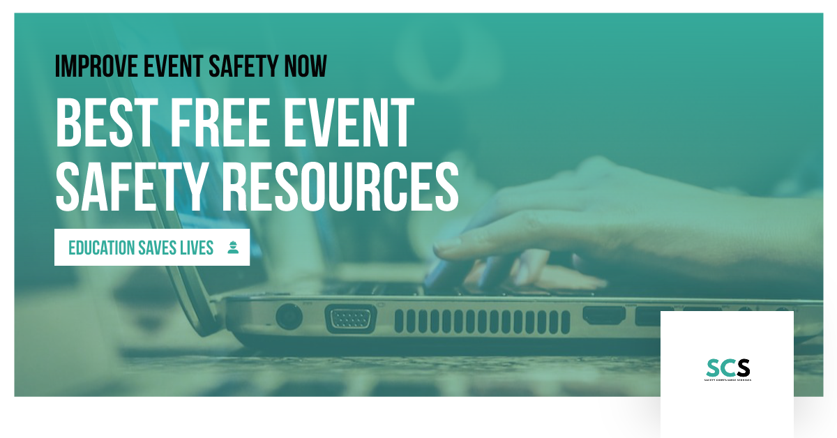 Best FREE Event Safety Educational Resources